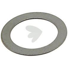 Pasbrik med dimensionerne Ø 26x37x1 mm, ideel til mekaniske justeringer.