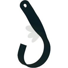 Højre fjederhalm, designet til at passe perfekt og give støtte.