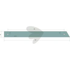 Kvalitetshøjre skinne gallerplov nr. 2 - 27311001, garanterer effektivitet.