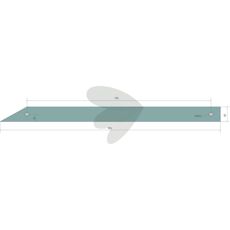 Højre skinne gallerplov nr. 4, ideel til hårde forhold ved pløjning.