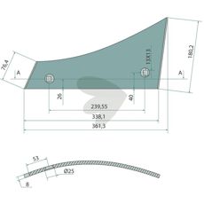 Vendeskivebryst 27510501, designet til pålidelig ydelse og holdbarhed.