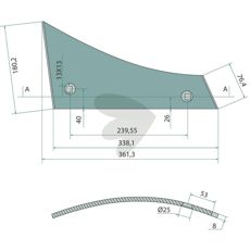 Vende skivebryst venstre - 27510502, sikrer en effektiv arbejdsproces.