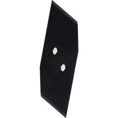 Kraftfuld venstre vendbar spids, designet til landbrugseffektivitet.