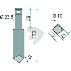 Rotorharvetand Falc 9885, forbedrer jordbearbejdning og effektivitet.
