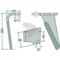 Disse Rabe rotorharve-tandmodeller tilbyder holdbar og præcis bearbejdning.