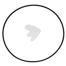 O-ring Ø 70x1,5 mm, perfekt til applikationer med lavt tryk.