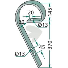 Trækkrog, en essentiel del til trækudstyr og enheder.
