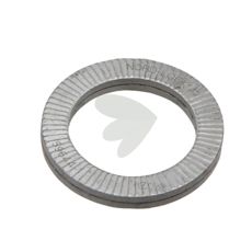 Låsekantsskive Ø20 mm, bruges til at sikre dele og forhindre bevægelse.