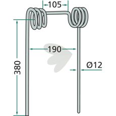 Efterharvspind Horsch 430507, fremragende til at forberede markerne.