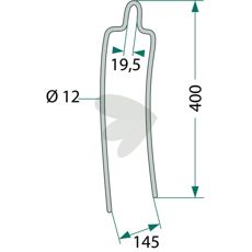 Horsch efterharvspind 23250303, designet til holdbare resultater.
