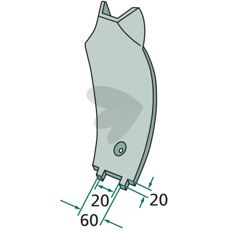 Ledskær midter-200062672, holdbar og effektiv til mange anvendelser.