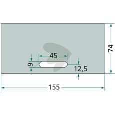 Lely plastafskraber 1164528380, ideel til landbrug og havearbejde.
