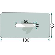 Afskraberplade Krone, alsidig komponent til markpleje og vedligeholdelse.