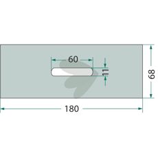 Krone afskraber 490423.5, en holdbar løsning til landbrugsmaskiner.