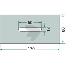Rabe skraberplade, pålidelig løsning til effektive rensningsoperationer.