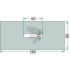 Rabe plastskrabermodel 84050027, perfekt til effektiv skrabning.