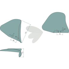 Vendeskive venstre 076813R, som gør dit arbejde i marken effektivt.