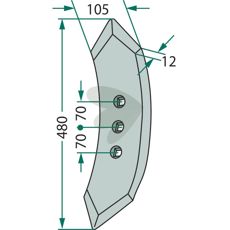 Anvendbar forskær til præcisionsarbejde inden for industri og håndværk.