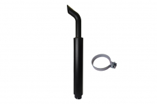 Udstødningsrør til JD 8100, designet til at optimere udstødningssystemet.