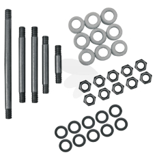 Rustfri aksler, holdbare og langvarige til dine maskinbehov.