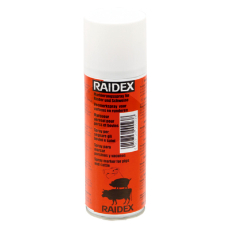 Rød markeringsspray til kvæg i 400ml flaske, ideel til mærkning og identifikation.