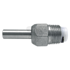 Bitnippel 1/2" sekskant, fremragende til holdbare forbindelser i hydrauliksystem.