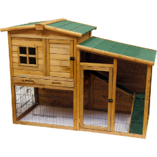 Sådan ser en stald til smådyr ud, sikkert og bekvemt for dine kæledyr.