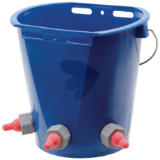 Spand på 10 liter med 3 sutter, perfekt til transport og opbevaring af væsker.