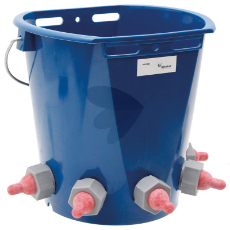 Spand på 10 liter med 10 sutter, ideel til både industrielt og hjemligt brug.