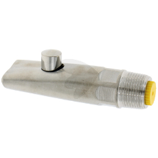 Nippel 105 mm lang, ideel til tyre, giver en sikker og effektiv løsning.