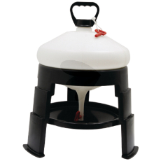 Vandautomat med 10 liters kapacitet, perfekt til dyrefodring.