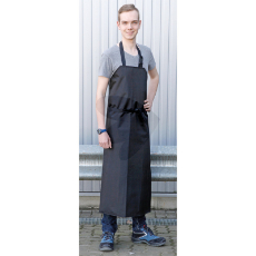 Malknings- og vaskeforklæde i blå, beskytter tøjet under mælkeproduktion.