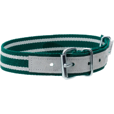 Grønt halsbånd, størrelse 850 x 40 mm, til effektiv opbevaring og håndtering.