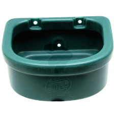 Væghængt fodertrug, 15 liter, til effektiv fodringshåndtering.