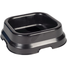 Gulvstående fodertrug med 10 liters kapacitet, praktisk til dyr.