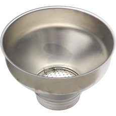 Rustfri mælkesi for holdbar og hygiejnisk mælkefiltrering.