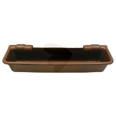 Lang trug, praktisk og holdbart til forskellige anvendelsesområder.