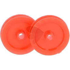 Styruller i pakke med 4 stykker, perfekte for styrsystemets effektivitet.