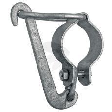 Specialdesignet sikkerhedslåg til 2 tommer rør for sikker funktion.