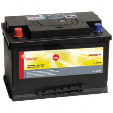 Batteri 12V 72Ah, ideelt til effektiv drift af landbrugsmaskiner.