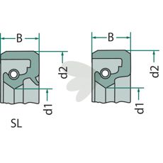 Delta Flex akseltætning, der tilbyder optimal ydeevne og tætning til maskiner.