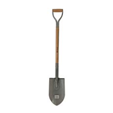 Spids spade fra Willab, perfekt til gravning og plantningsarbejde.