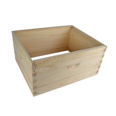 Ubehandlet trækasse 1/1 Langstroth fra Willab, perfekt til biavl.