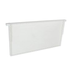 Willab plastramme 1/1 Langstroth, cellepræget i sort for bekvem anvendelse.