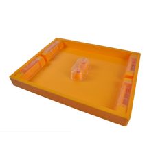 Fodringstop i plast til Langstroth-systemet, perfekt til bikuben.