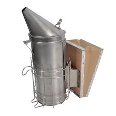 Premium stor røgpust i rustfrit stål fra Willab, giver en luksuriøs grilloplevelse.