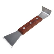 Willab Skubkniv ergonomisk rustfrit træ