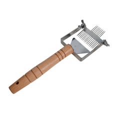 Willab ergonomisk afdækningsgaffel/kniv for effektiv honningindsamling.