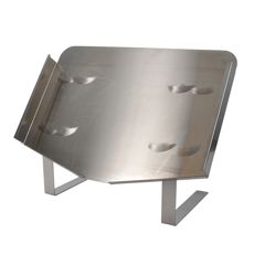 Rustfrit afvoksningsbord i bordmodel til professionel brug.