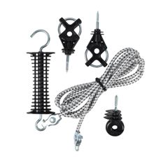 Elrebport kit til sikker afgrænsning af områder, let at installere og bruge.